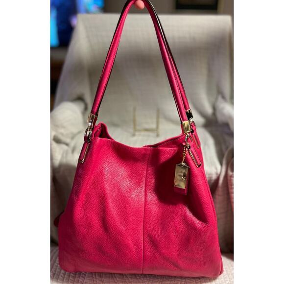 Coach Phoebe Pebbled Leather Shoulder bag - Picture 1 of 14